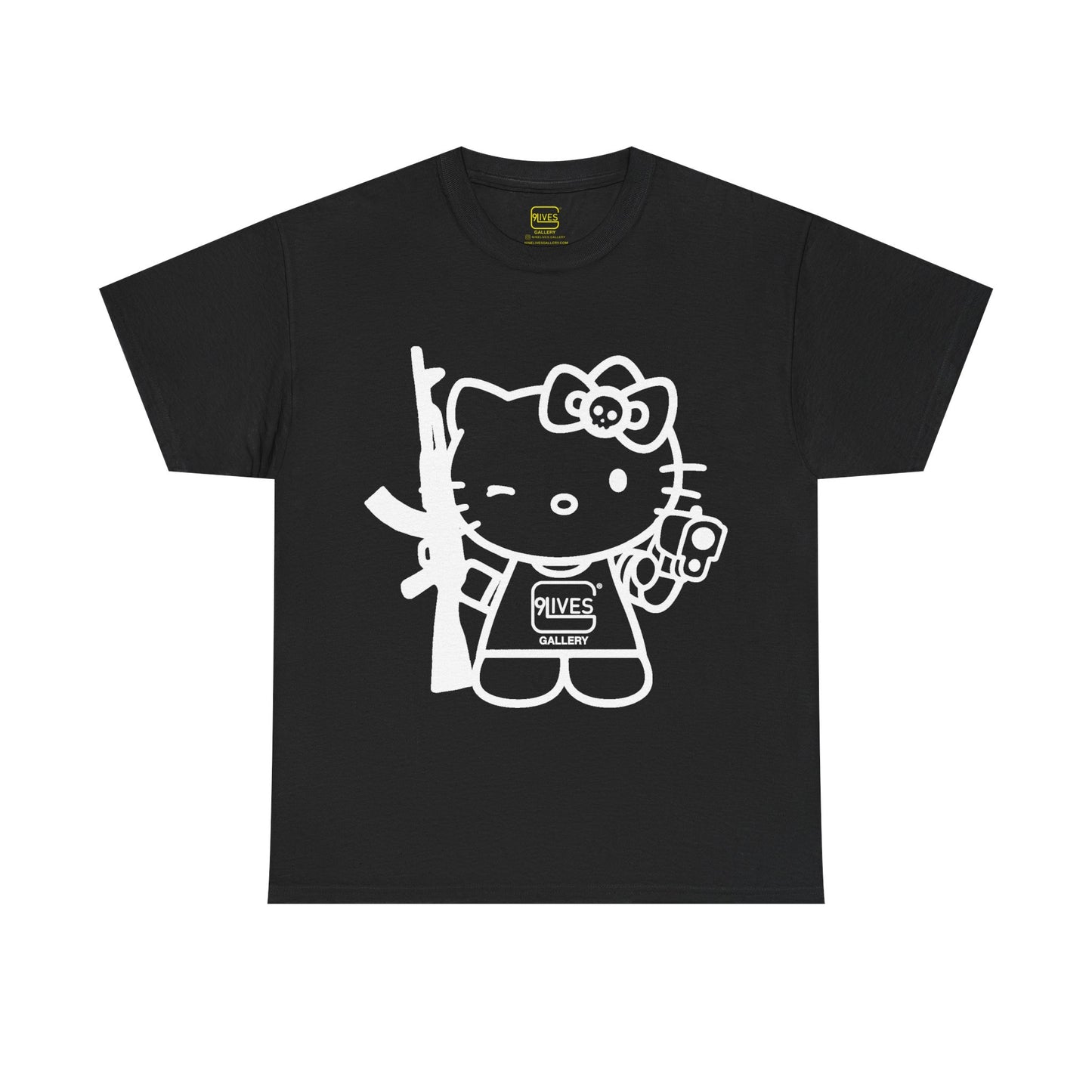 Hello Kitty Gun Tee (Black)