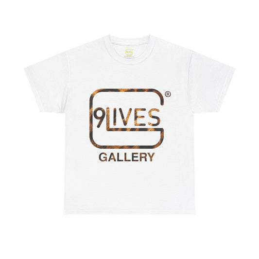 9LIVES Gallery Cheetah Logo Tee