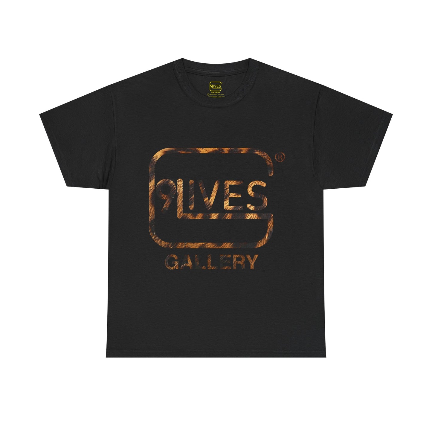 9LIVES Gallery Cheetah Logo Tee