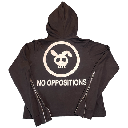 Bunny Skull Zip Up